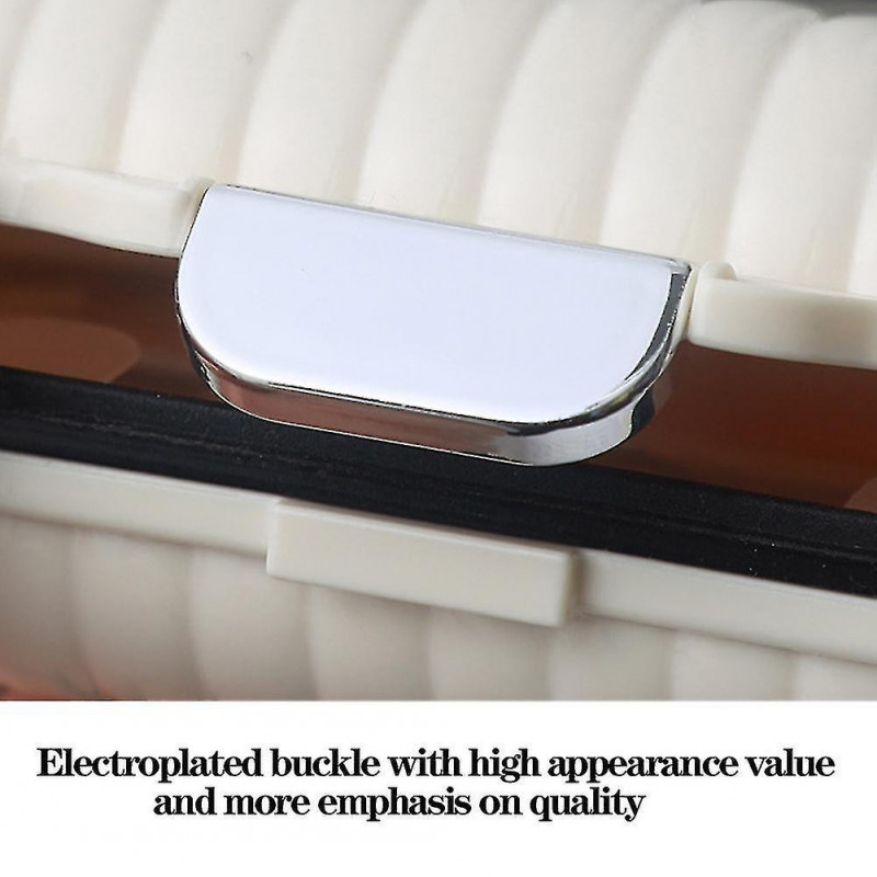 Mini Portable Tablets Dispenser Large Capacity Medicine Box Moisture-proof Sealed Tablets Storage Box