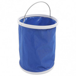 Foldable Bucket 13L Large Capacity Portable Collapsible Water Container with Storage Bag Blue