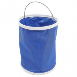 Foldable Bucket 13L Large Capacity Portable Collapsible Water Container with Storage Bag Blue