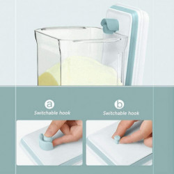 Distributeur de lait en poudre, récipient en poudre scellé, boîte de stockage de lait en poudre portable, mer [...]
