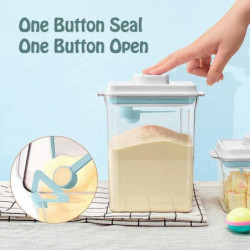 Distributeur de lait en poudre, récipient en poudre scellé, boîte de stockage de lait en poudre portable, mer [...]