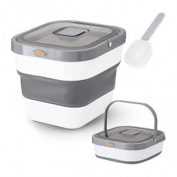 Récipient alimentaire de riz, pliable Distributeur de récipients de friandises pour animaux de compagnie serrés de [...]