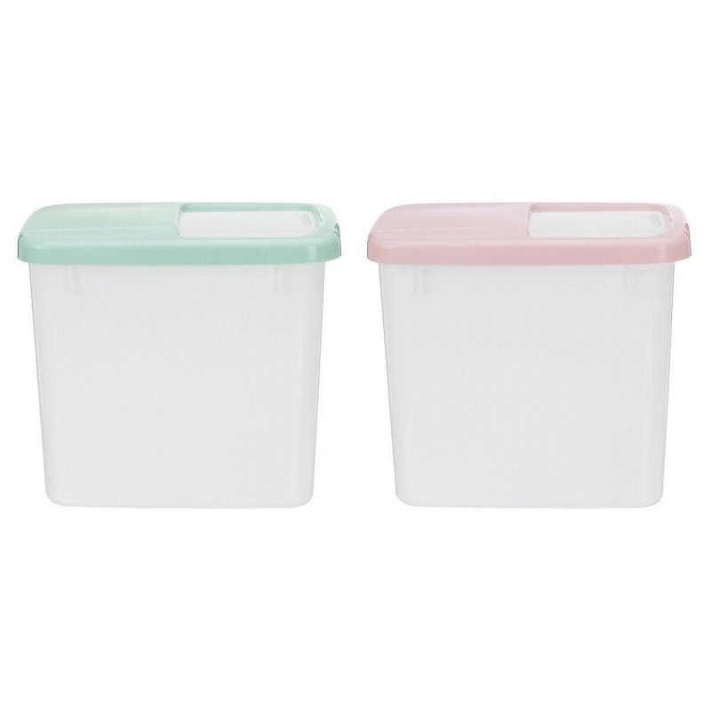 Rice Storage Box Sealed Moisture-Proof Large Capacity Grain Flour Container Kitchen Rice Storage Bar