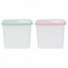 Rice Storage Box Sealed Moisture-Proof Large Capacity Grain Flour Container Kitchen Rice Storage Bar