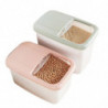 Rice Storage Box Sealed Moisture-Proof Large Capacity Grain Flour Container Kitchen Rice Storage Bar