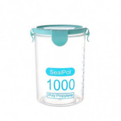 Cuisine Transparent Aliments Frais Garder Scellé Canettes Réservoir de Stockage Avec Couvercle Boîtes De Stockage [...]