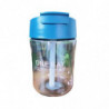 500ml Straw Cup Large Capacity Visible Leakproof Good Sealing Easy to Clean Drinking PP Material