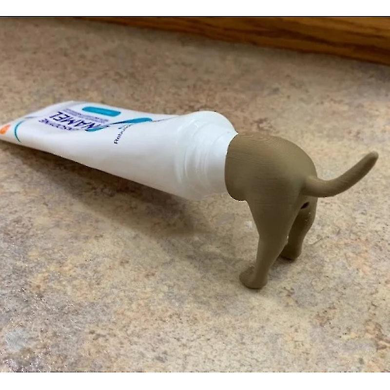 Creative Poop Dog Butt dentifrice capuchon