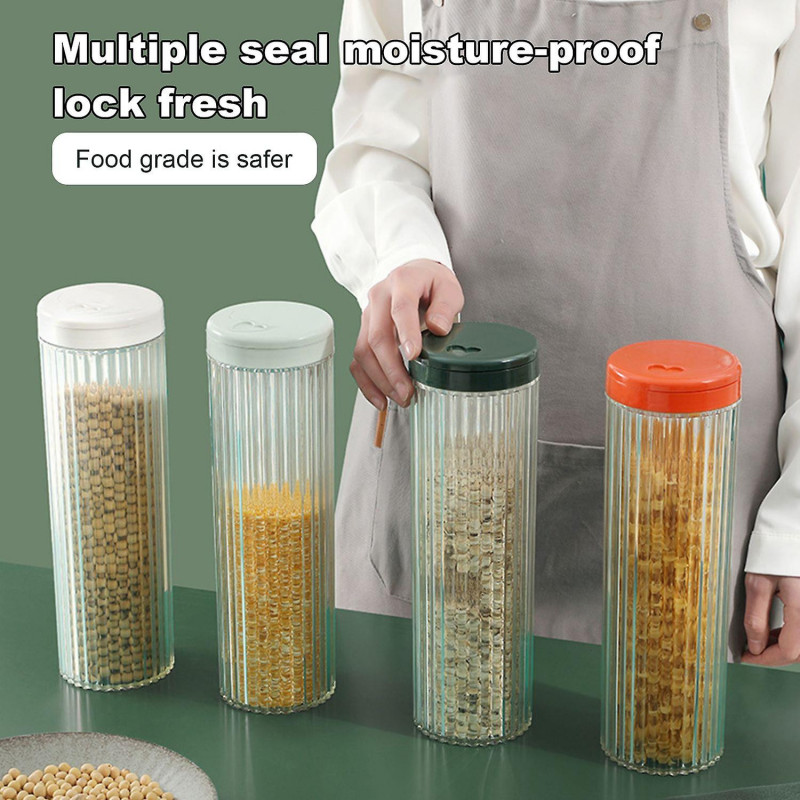 Food Storage Jar Good Sealing Moist-proof Large Capacity Noodle Storage Box Food Organizer Home