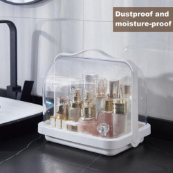 Portable Sealed Bread Storage Box Dust-proof Moisture-proof Easy to Clean Double-sided Opening Cover Transparent [...]