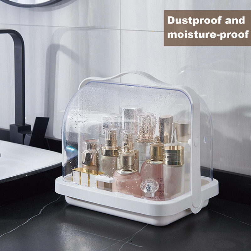 Portable Sealed Bread Storage Box Dust-proof Moisture-proof Easy to Clean Double-sided Opening Cover Transparent [...]