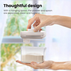 Portable Milk Powder Container Box with Sealed Lid Dust-proof & Moisture-proof BPA Free Storage Box [...]