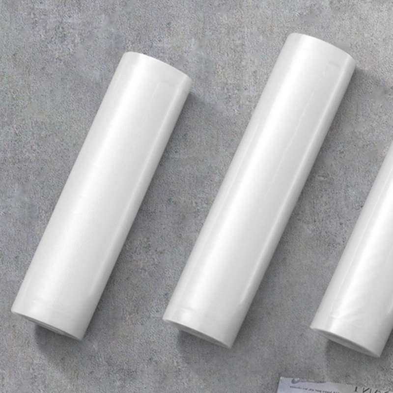 1 Roll Vacuum Bag Food-grade Moisture-proof BPA Free Compressed Air Snack Food Storage Pouch Kitchen Gadget