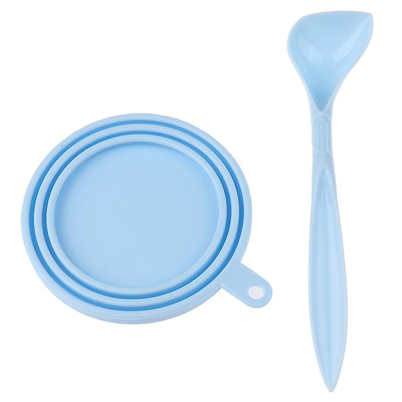 Stockage pour chien Top Cap Food Can Tin Cover Lid Pet Cat Puppy Food Can Réutilisable