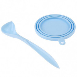 Stockage pour chien Top Cap Food Can Tin Cover Lid Pet Cat Puppy Food Can Réutilisable