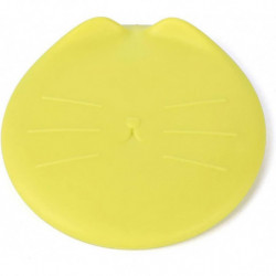 Pet Food Can Cover: Rubber Universal Dog Food Can Lid Cover Circle Lightweight Kitten Food Can Top For Puppy [...]