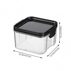 Miscellaneous Grains Barley Noodle Storage Jar Nut Candy Dry Storage Jar Transparent Buckle Dry Storage Jar