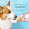 New models Dog Water Bottle With Food Container Multifunctional Portable 2 In 1 Travel Water Bottle