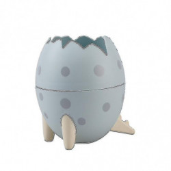 Poubelle Dinosaure Oeuf Bureau Stockage Seau Clapet Grande Capacité