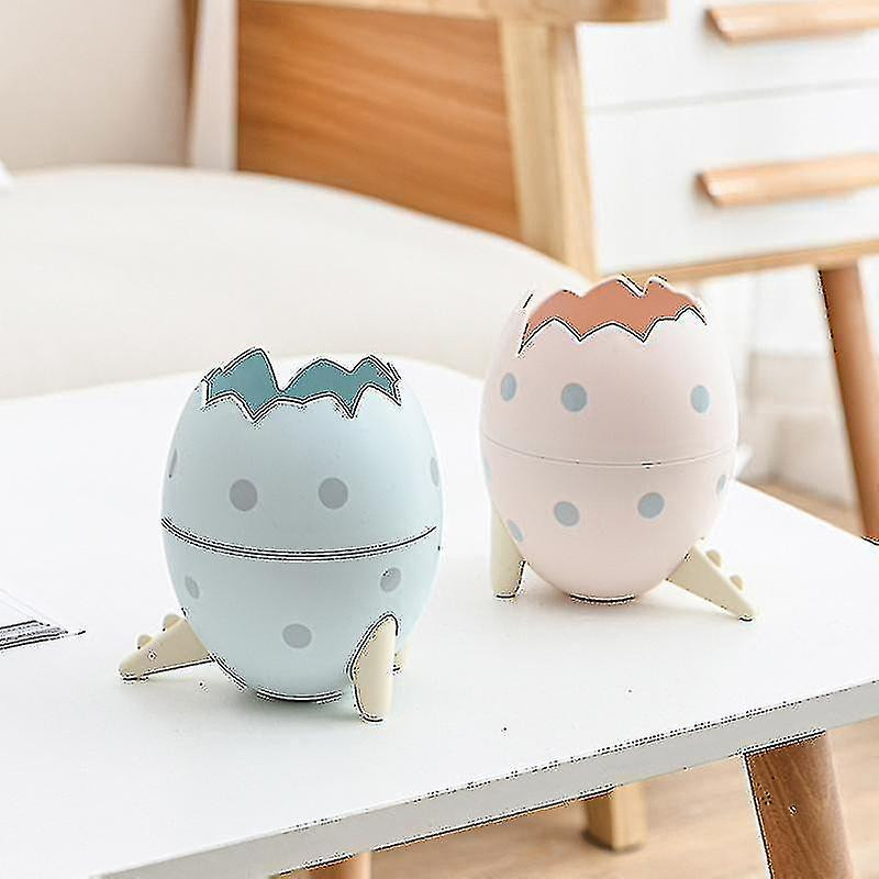 Poubelle Dinosaure Oeuf Bureau Stockage Seau Clapet Grande Capacité