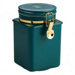 1.1l Large Capacity Storage Jar Coffee Canister For Powder Flour Sugar Morandi Blue