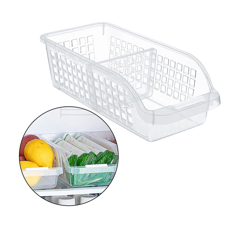 3xclear Kitchen Refrigerator Organizer Storage Box Food Container Bin