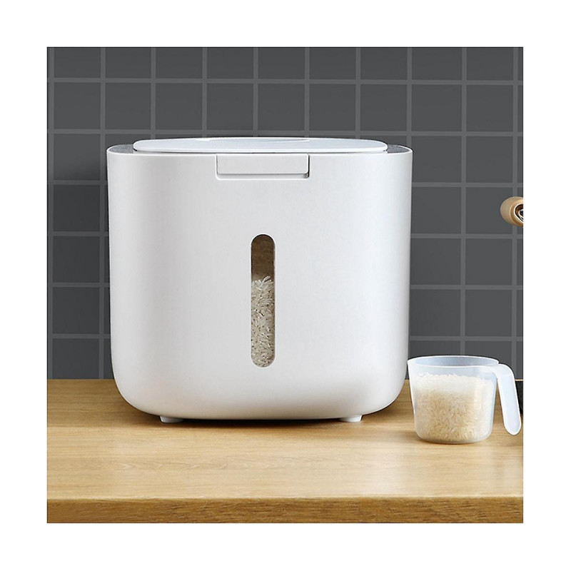 5Kg Cuisine Nano Seau Insect-Étanche À L’humidité Riz Cylindre Stockage Des Aliments Scellé Grain Househ