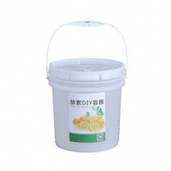 5l Plastic Bucket For Wine Fermentation Leakproof Container Beer Fermenter With Airlock Faucet And