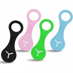 4pcs Dog Poop Bag Holder, Dog Leash Waste Bag Holder Silicone Dog Poop Bag Dispenser For Dog Walking Bike [...]