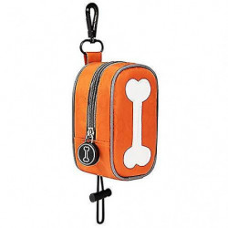 Dog Poop Bag Holder, Dog Waste Bag Dispenser With Zipper For Dog Walking Running, For Dog Leash