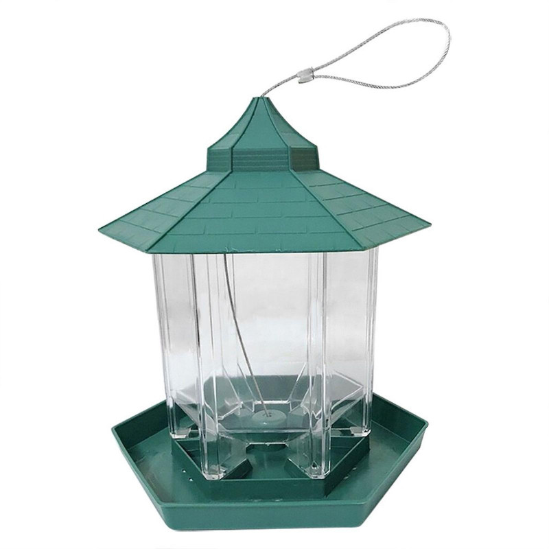 Bird Feeder Hanging Garden Yard Outside Decoration Bird Food Distributor