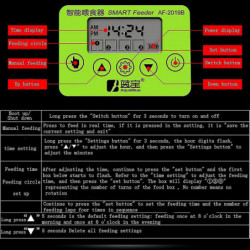 Aquarium Chargeur automatique Synchronisation intelligente Mangeoire automatique Aquarium Mangeoire de poissons [...]