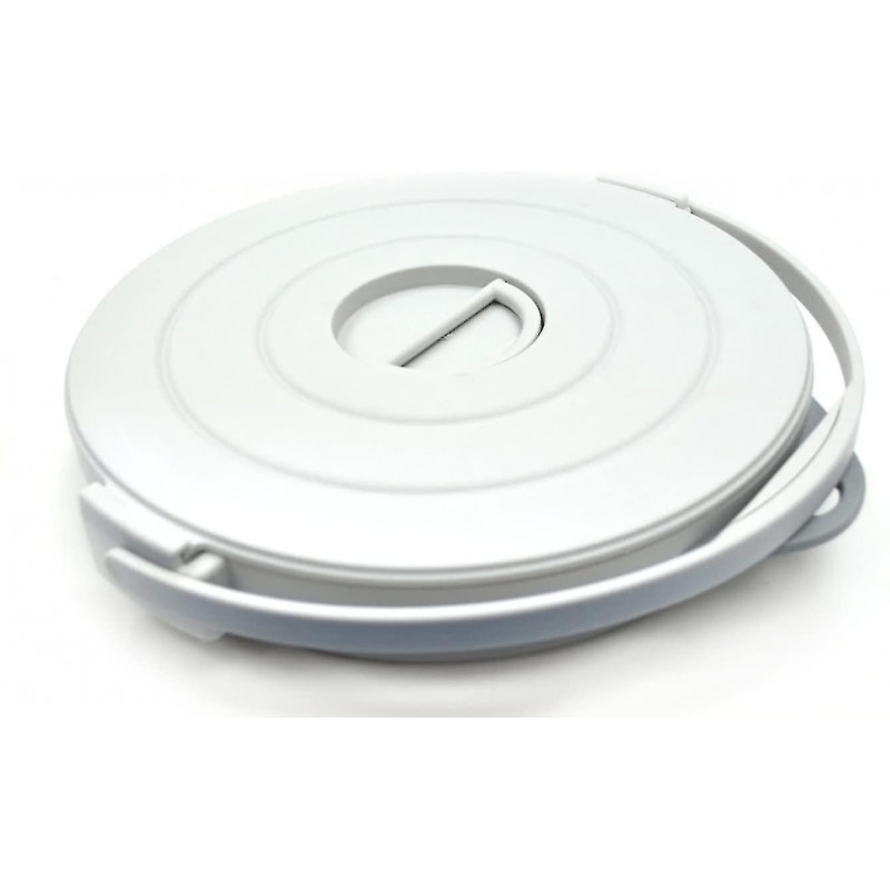 10l (2.64gallon) Seau de pêche pliable avec couvercle verrouillable - Baignoire ronde pliable - Seau d’eau en [...]