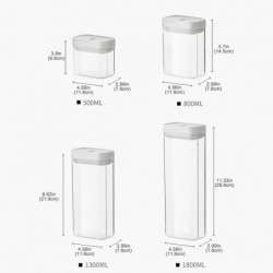 Snack Storage Buckets Sealed Moisture Proof Containers Sealed Cans