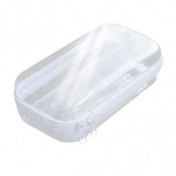 Zippered Pouch Hard,Bliss Bin Storage, for Toys, Zipper, White Bliss Bin,Toy Storage Bin