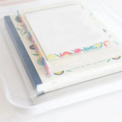 Zippered Pouch Hard,Bliss Bin Storage, for Toys, Zipper, White Bliss Bin,Toy Storage Bin