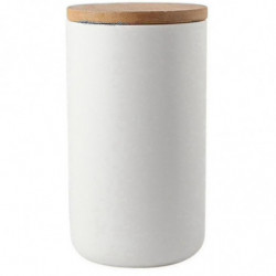 Whole Grain Storage Box Kitchen Storage Jar Food Sealed Jar,white L