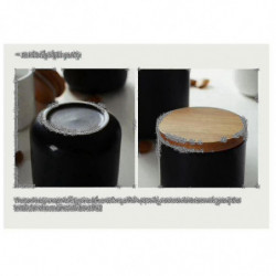 Whole Grain Storage Box Kitchen Storage Jar Food Sealed Jar,white L