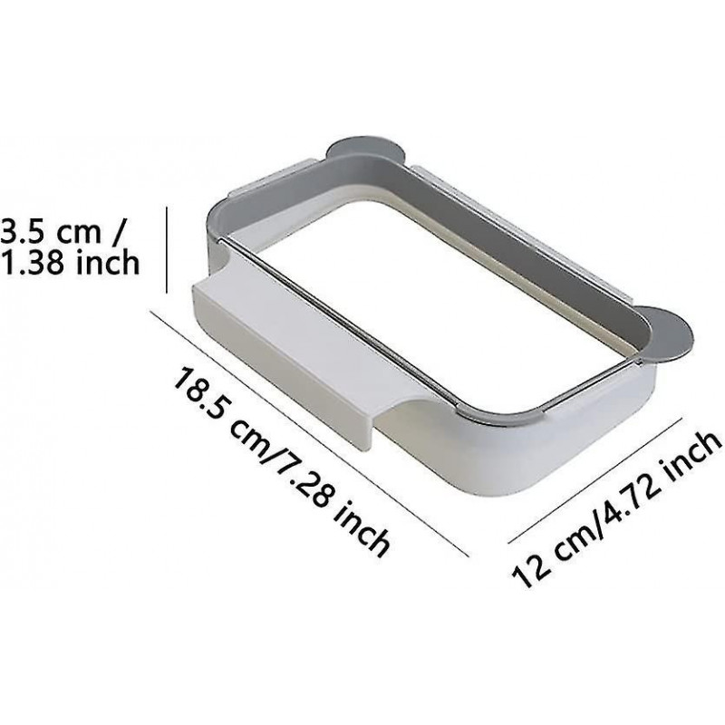 2 Pieces Garbage Bag Holder, Kitchen Trash Bag Holder, Hanging Trash Bag Holder (shikai)