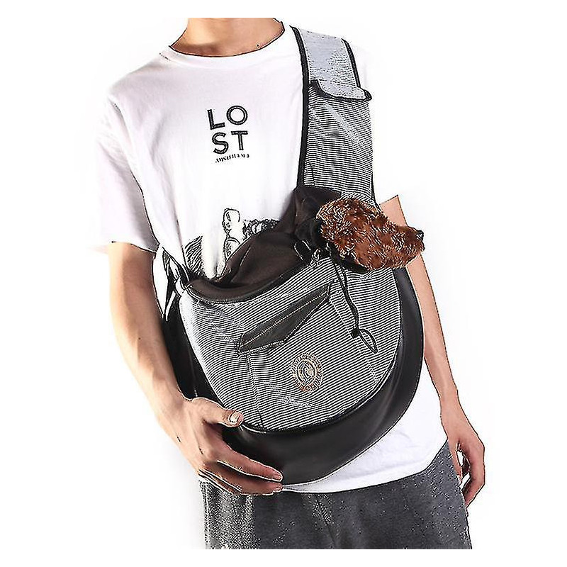 Pet Bag, Carrying Bag For Cat And Dog, With Bandoulire, Hands-free Transport, Grey 36*13*28cm Pet Bag, Carrying Bag For Cat And Dog, With Bandoulire, Hands-free Transport, Grey 36*13*28cm