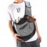 Pet Bag, Carrying Bag For Cat And Dog, With Bandoulire, Hands-free Transport, Grey 36*13*28cm Pet Bag, Carrying Bag For Cat And Dog, With Bandoulire, Hands-free Transport, Grey 36*13*28cm