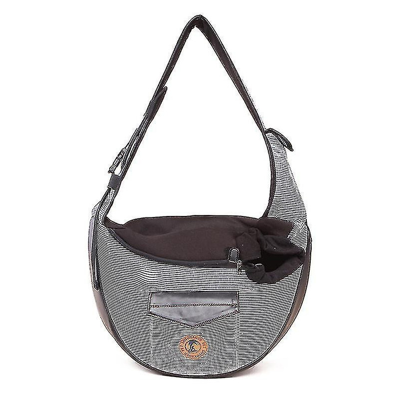 Pet Bag, Carrying Bag For Cat And Dog, With Bandoulire, Hands-free Transport, Grey 36*13*28cm Pet Bag, Carrying Bag For Cat And Dog, With Bandoulire, Hands-free Transport, Grey 36*13*28cm