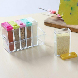 Wruas Spice Box, Spice Bottle Storage Box For Kitchen Bottles, Transparent Storage Box Gift Wruas Spice Box, Spice Bottle Storage Box For Kitchen Bottles, Transparent Storage Box Gift
