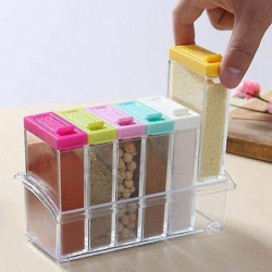 Wruas Spice Box, Spice Bottle Storage Box For Kitchen Bottles, Transparent Storage Box Gift Wruas Spice Box, Spice Bottle Storage Box For Kitchen Bottles, Transparent Storage Box Gift