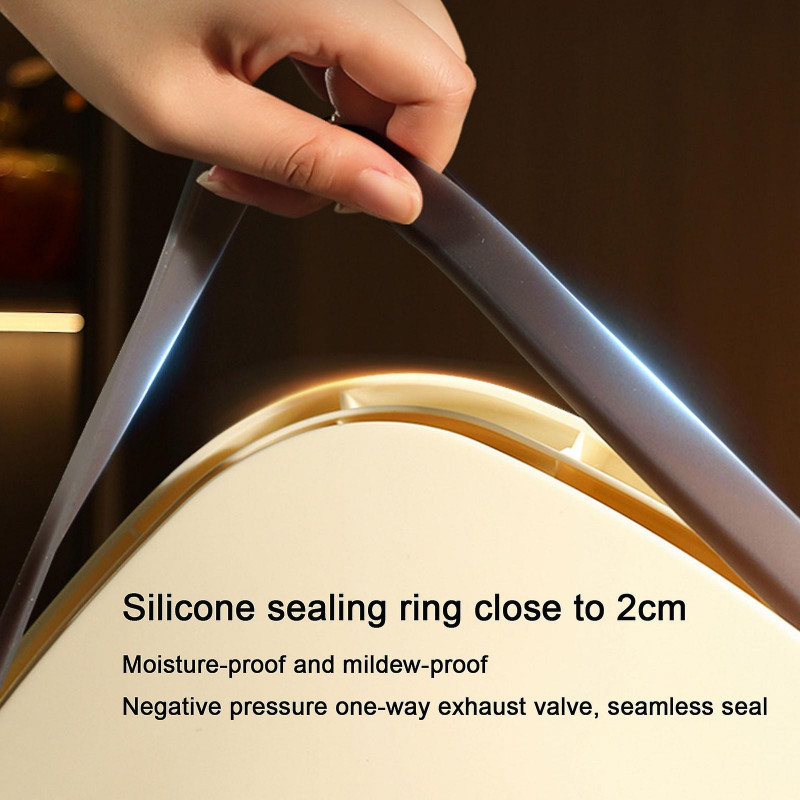 One Button Vacuum Dry Grain Storage Bucket, Vacuum Grain Storage Bucket Large Capacity Sealed Can Humidity Proof [...]