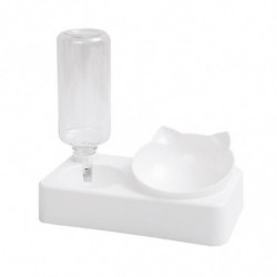 Oreilles de chat 15 Garde de cou incliné Cat Water Bowl Cat Food Bowl Dog Bowl Pet Automatic Waterer
