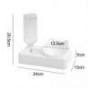 Oreilles de chat 15 Garde de cou incliné Cat Water Bowl Cat Food Bowl Dog Bowl Pet Automatic Waterer