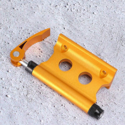 Bicycle Fork Holder Portable Front Wheel Holder Wheel Fork Holder For Outdoor Travel (yellow) (1pcs) Bicycle Fork Holder Portable Front Wheel Holder Wheel Fork Holder For Outdoor Travel (yellow) (1pcs)