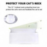 Oreilles de chat 15 Garde de cou incliné Cat Water Bowl Cat Food Bowl Dog Bowl Pet Automatic Waterer