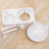 Oreilles de chat 15 Garde de cou incliné Cat Water Bowl Cat Food Bowl Dog Bowl Pet Automatic Waterer